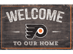 Philadelphia Flyers 11x19 Welcome to our Home Sign