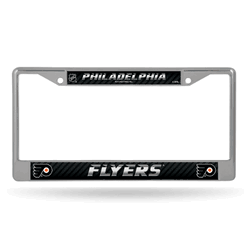 Philadelphia Flyers  12" x 6" Chrome Frame With Decal Inserts