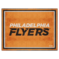 Philadelphia Flyers 8ft. x 10 ft. Plush Area Rug