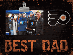 Philadelphia Flyers Best Dad Clip Frame