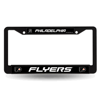 Philadelphia Flyers  Black Chrome Frame with Plastic Inserts 12