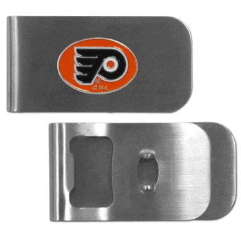 Philadelphia Flyers Bottle Opener Money Clip