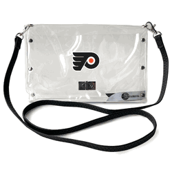 Philadelphia Flyers Clear Envelope Purse STRAP