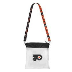 Philadelphia Flyers Clear Pattern Strap Bag