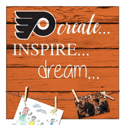 Philadelphia Flyers Create, Inspire, Dream Sign