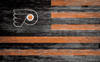 Philadelphia Flyers Distressed Flag 11x19