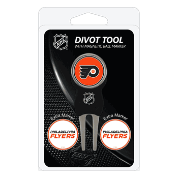 Philadelphia Flyers Divot Tool Pack - Signature tool w/ 3 markers