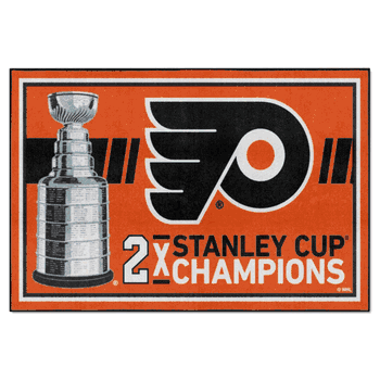 Philadelphia Flyers Dynasty 5ft. x 8ft. Plush Area Rug