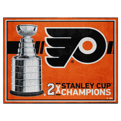 Philadelphia Flyers Dynasty 8ft. x 10ft. Plush Area Rug