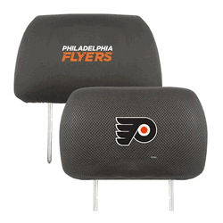 Philadelphia Flyers Embroidered Head Rest Cover Set - 2 Pieces