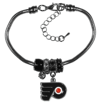Philadelphia Flyers Euro Bead Bracelet