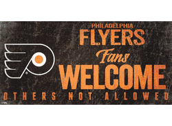 Philadelphia Flyers Fans Welcome Sign
