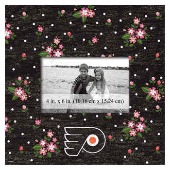 Philadelphia Flyers Floral 10x10 Frame