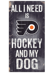 Philadelphia Flyers Hockey and My Dog Sign
