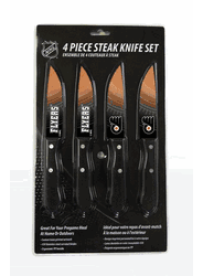 Philadelphia Flyers Knife Set - Steak - 4 Pack
