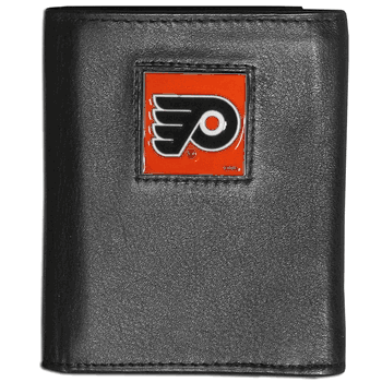 Philadelphia Flyers Leather Tri-fold Wallet