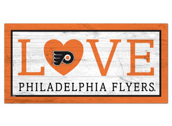 Philadelphia Flyers Love 6x12 Sign