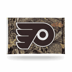 Philadelphia Flyers / Mossy Oak Camo Break-Up Country Banner Flag (3X5)