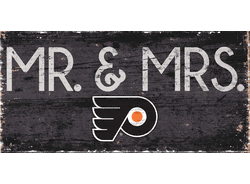 Philadelphia Flyers Mr. & Mrs. Sign