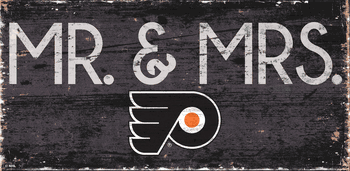 Philadelphia Flyers Mr. & Mrs. Sign