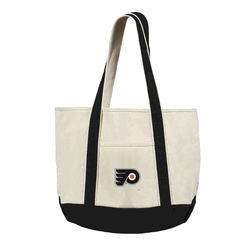 Philadelphia Flyers NHL Canvas Tote with Colored Strap