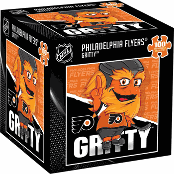 Philadelphia Flyers NHL Mascot 100 Piece Square Puzzle