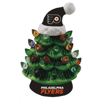 Philadelphia Flyers Ornament Christmas Tree LED 4 Inch
