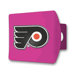 Philadelphia Flyers Pink Metal Hitch Cover with  3D Color Emblem