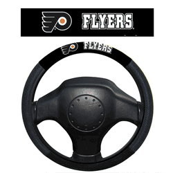 Philadelphia Flyers Poly-Suede Steering Wheel Cover