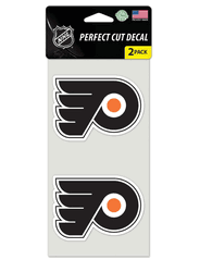 Philadelphia Flyers Set of 2 Die Cut Decals