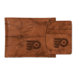 Philadelphia Flyers Standard Genuine Leather Slider Wallet