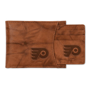 Philadelphia Flyers Standard Genuine Leather Slider Wallet