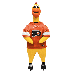 Philadelphia Flyers Team Rubber Chicken Toy