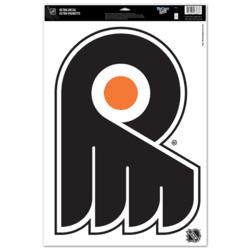 Philadelphia Flyers Ultra Decal 11in x 17in Logo
