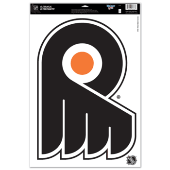 Philadelphia Flyers Ultra Decal 11in x 17in Logo