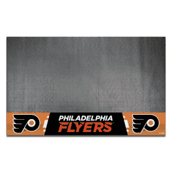 Philadelphia Flyers Vinyl Grill Mat - 26in. x 42in.