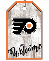 Philadelphia Flyers Welcome Team Tag 11x19 Sign