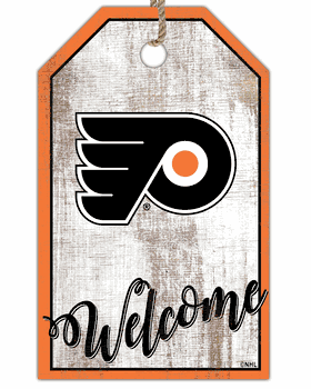 Philadelphia Flyers Welcome Team Tag 11x19 Sign