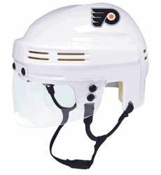Philadelphia Flyers White NHL Mini Helmet