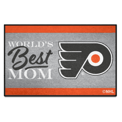 Philadelphia Flyers World's Best Mom Starter Mat Accent Rug - 19in. x 30in.