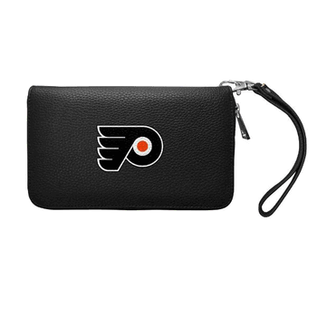 Philadelphia Flyers Zip Organizer Wallet Pebble Black