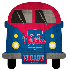 Philadelphia Phillies 12" Team Bus Sign