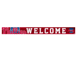 Philadelphia Phillies 16in. Welcome Strip