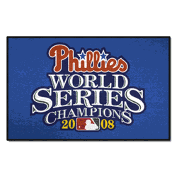 Philadelphia Phillies 2008 MLB World Series Champions Starter Mat Accent Rug - 19in. x 30in.