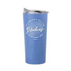Philadelphia Phillies 20oz Retro Script Arctic Powder Coat Tumbler