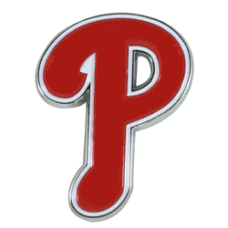 Philadelphia Phillies 3D Color Metal Emblem