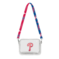 Philadelphia Phillies 3D Logo Clear Fanny Fan Purse