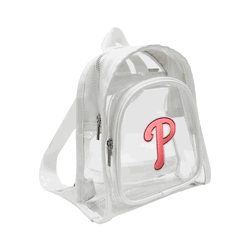 Philadelphia Phillies 3D Logo Clear Mini Backpack