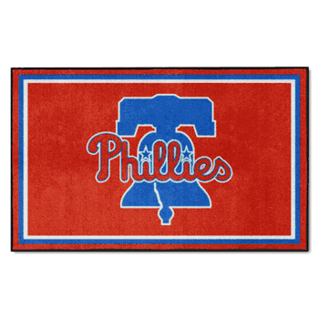 Philadelphia Phillies 4ft. x 6ft. Plush Area Rug