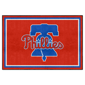 Philadelphia Phillies 5ft. x 8 ft. Plush Area Rug